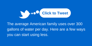 7-10-2015 5 Simple Ways To Conserve Water At Home Blog Post Click to Tweet