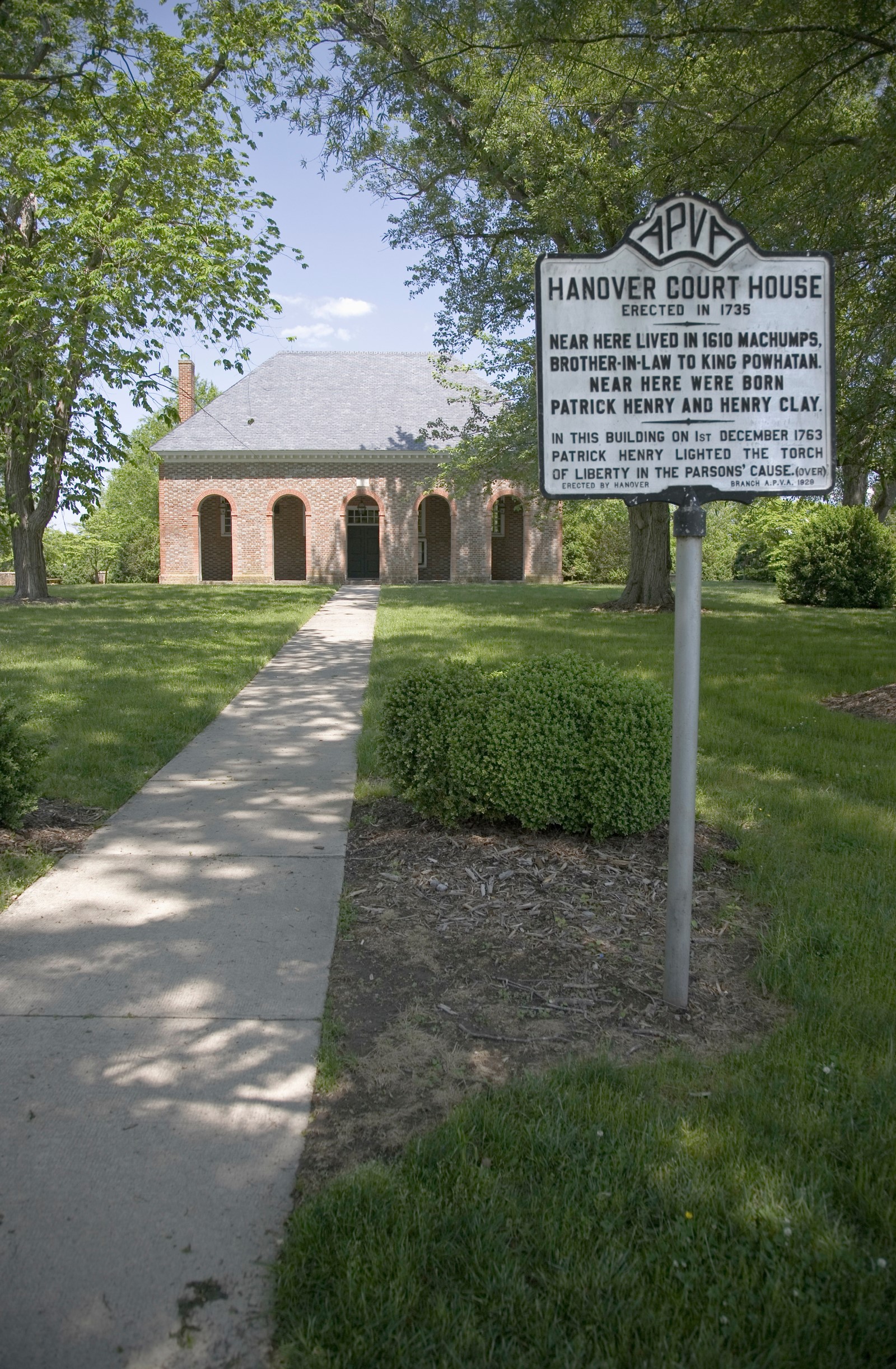 Hanover Court House, in Hanover County Virginia.