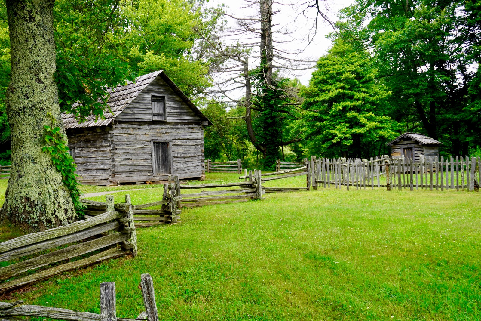 the grounds of the Meadow Farm Museum at Crump Park in Glenn Allen, VA
